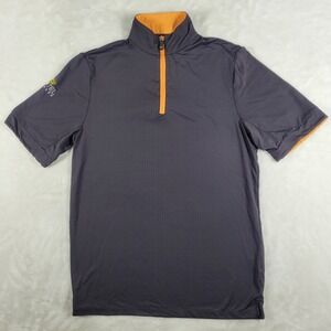 Kastel Denmark 1/4 Zip Shirt Women's‎ Large Black Horse Riding Short Sleeve